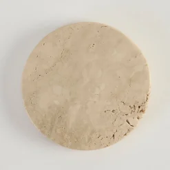 Travertine Marble Coaster Set of 2