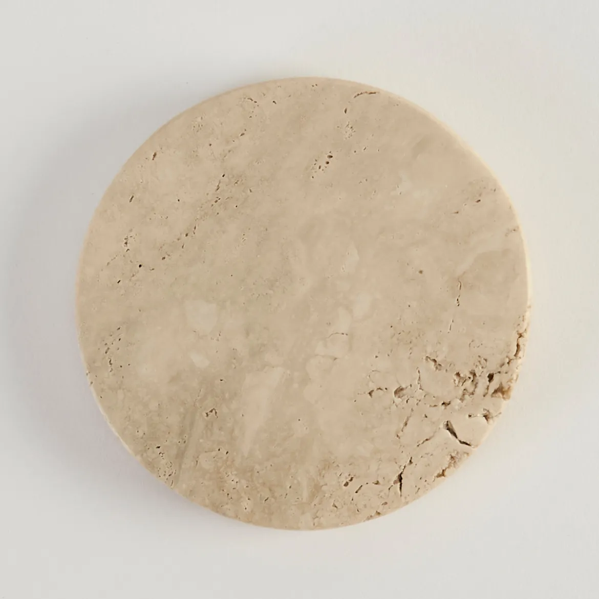 Travertine Marble Coaster Set of 2