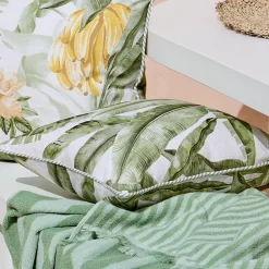 Tropical Havana Leaf Outdoor Cushion