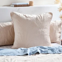 Velvet Palms Natural European Pillowcase