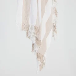 Vera Boucle Stripe Extra Large Throw