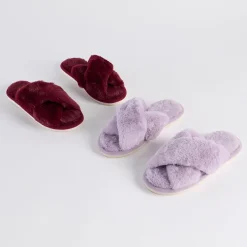 Victoria Faux Fur Slippers