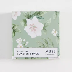 Virelle Cork Coaster Set of 6
