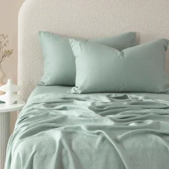 Washed Linen Fitted Sheet
