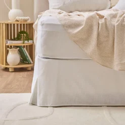 Washed Linen Look Cotton Valance