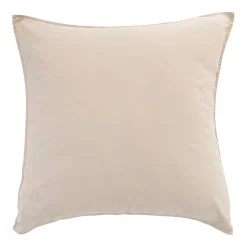 Washed Linen Look Natural European Pillowcase