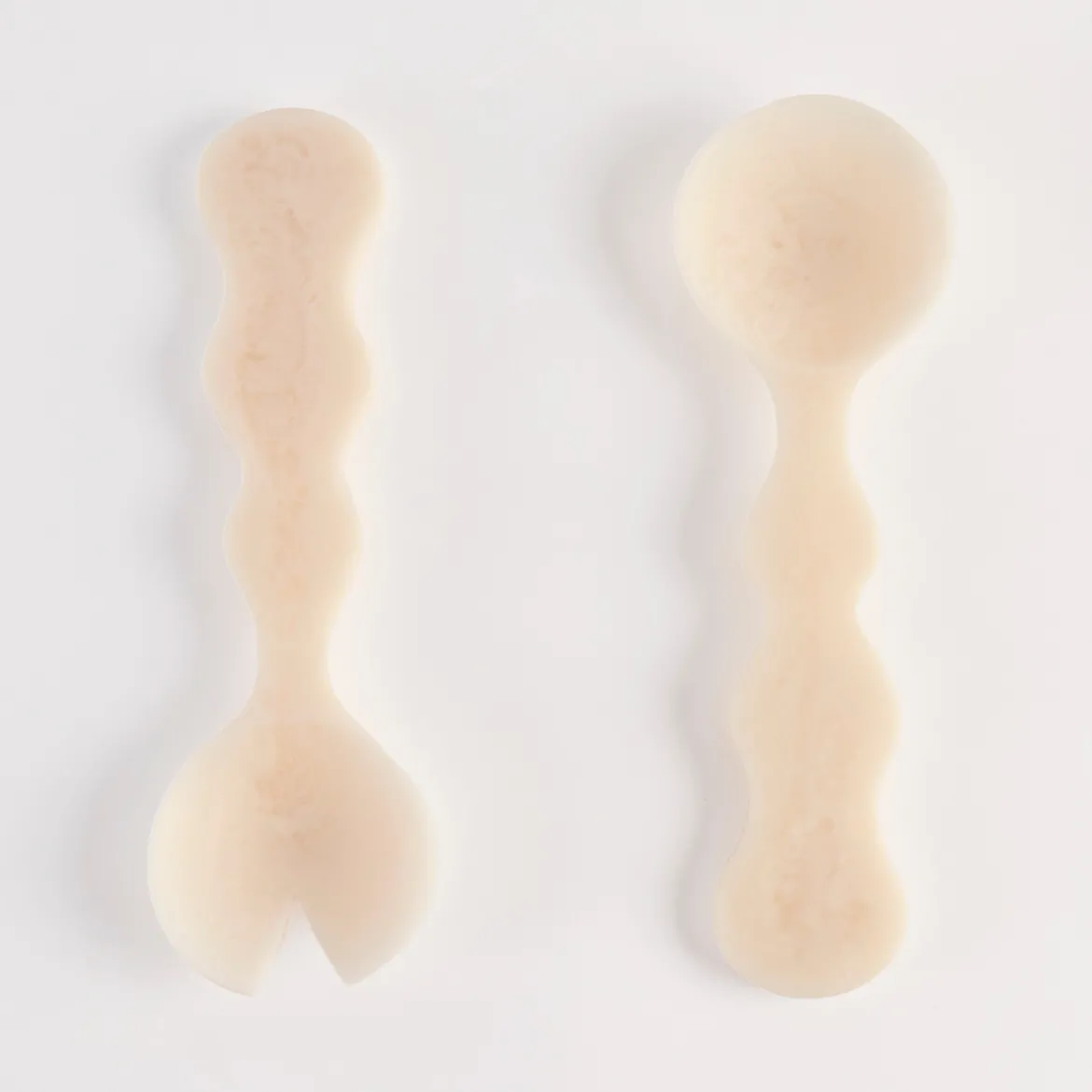 Wave Resin Salad Servers Set of 2