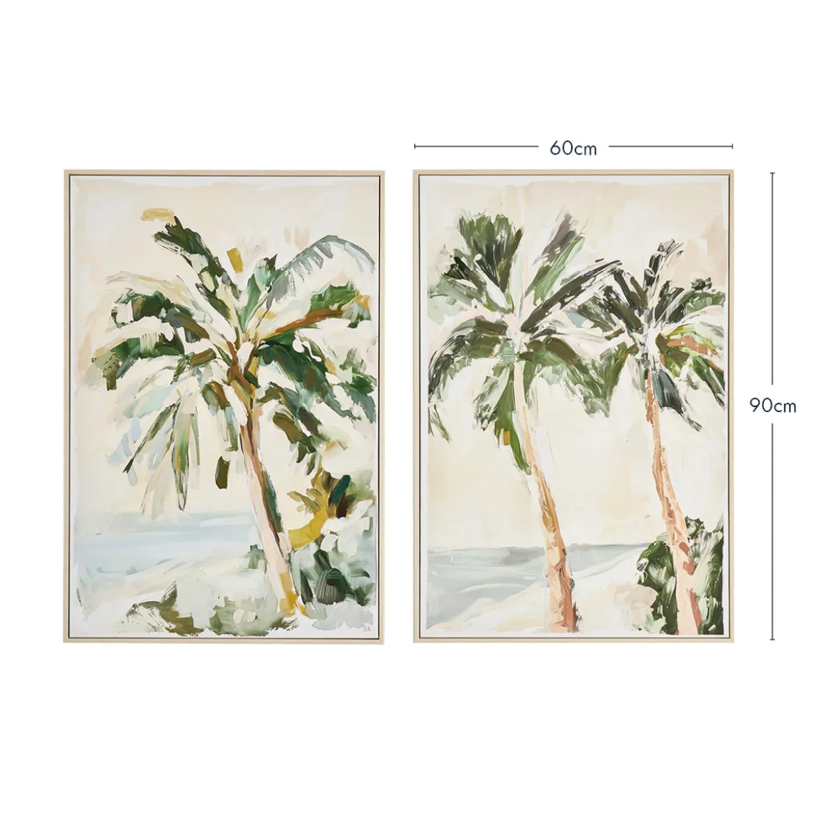 Whispers of the Tropics Framed Canvas Wall Art