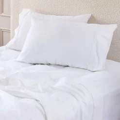 White Cotton Flannelette Sheet Set