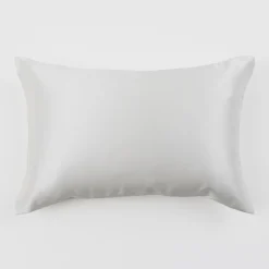 White Mulberry Silk Plain Pillowcase