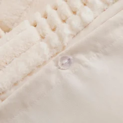 Winston Faux Fur Quilt Cover Set