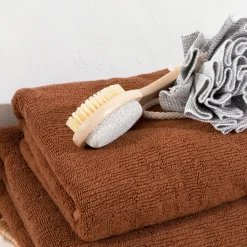 Wooden Bath Brush and Pumice Stone